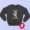 Boo Ghost Mask Funny Halloween Sweatshirt