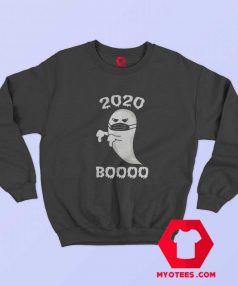 Boo Ghost Mask Funny Halloween Sweatshirt