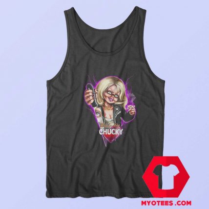 Childs Play Neon Chucky and Tiffany Tank Top