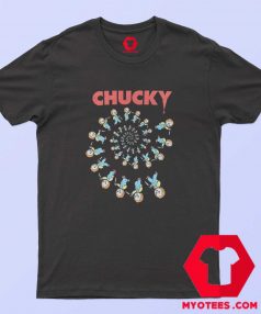 Childs Play Spiral of Scary Chucky Halloween T Shirt