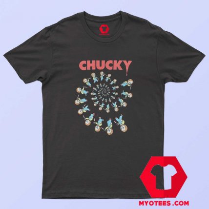 Childs Play Spiral of Scary Chucky Halloween T Shirt