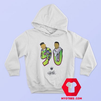 Chunk Fresh Prince 90 Print Retro Hoodie