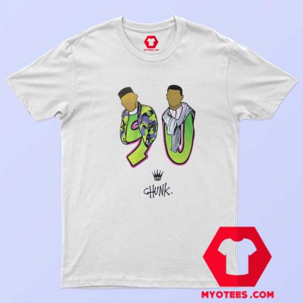 Chunk Fresh Prince 90 Print Retro T Shirt