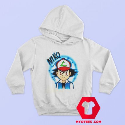 Cool Ash Ketchum Airbrushed Unisex Hoodie