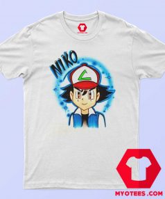 Cool Ash Ketchum Airbrushed Unisex Tshirt