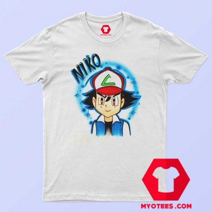 Cool Ash Ketchum Airbrushed Unisex Tshirt