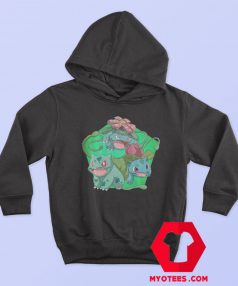 Cute Bulbasaur Pokemon Evolution Hoodie