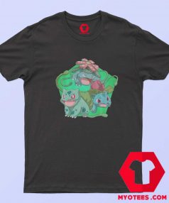 Cute Bulbasaur Pokemon Evolution T Shirt