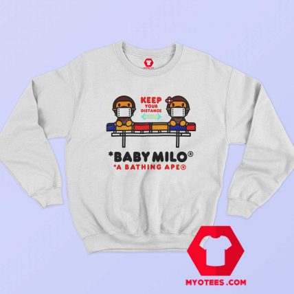 Cute Social Distance Baby Milo Sweatshirt