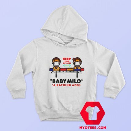 Cute Social Distance Baby Milo Unisex Hoodie