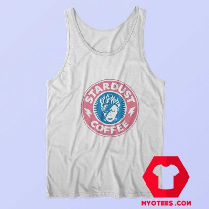 David Bowie Vintage Stardust Coffee Tank Top