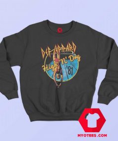 Def Leppard 1981 Album Rock Tour Sweatshirt