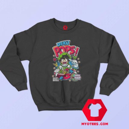 Deku Pops My Hero Academia Anime Sweatshirt