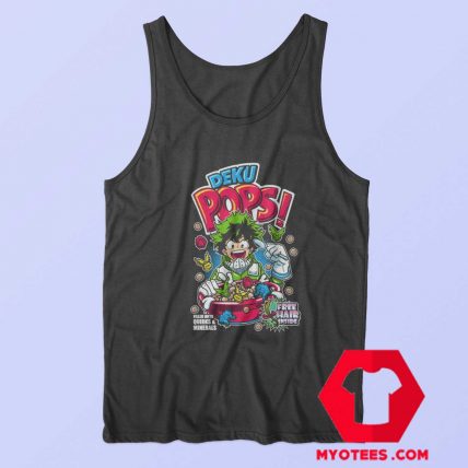 Deku Pops My Hero Academia Anime Tank Top