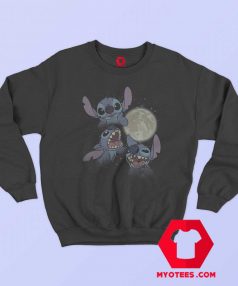 Disney Lilo Full Moon Three Stitch Sweatshirt