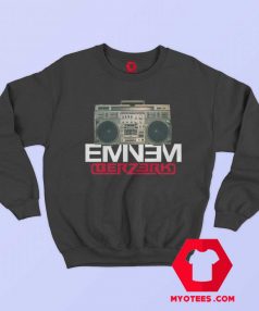 Eminem Boombox Berzerk Album Sweatshirt