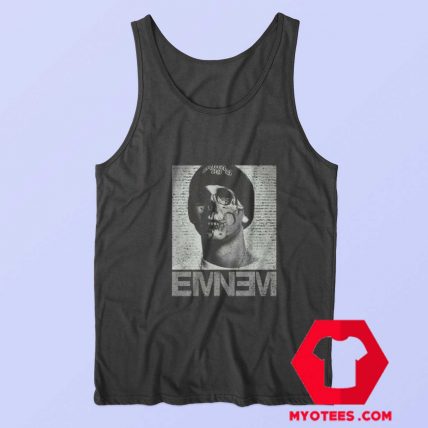 Eminem Horror Skull Face Rap God Tank Top