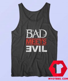 Eminem Rapper Bad Meets Evil Album Tank Top