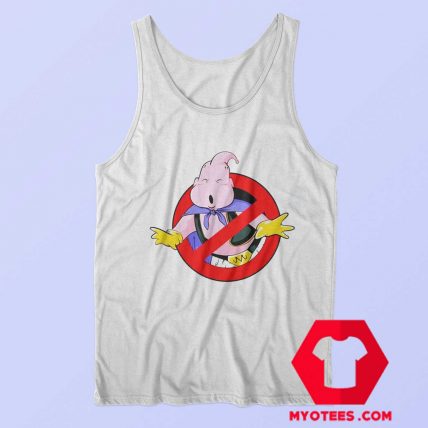 Funny Dragon Ball Majin Buu Ghostbuster Tank Top