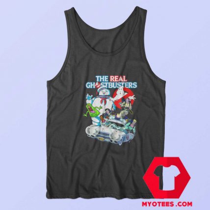 Ghostbusters Halloween Crew Collage Tank Top