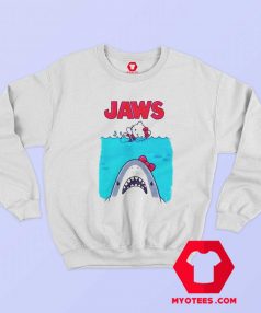 Hello Kitty Jaws Parody Unisex Sweatshirt