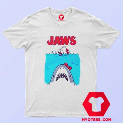 Hello Kitty Jaws Parody Unisex T Shirt