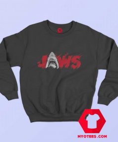 Jaws Classic Thrash Icon Script Vintage Sweatshirt