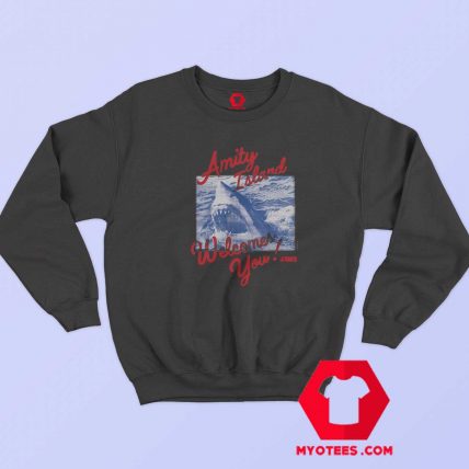 Jaws Welcome You Amity Island Sweatshirt