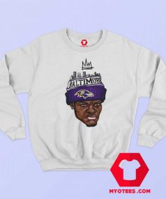 Lamar Jackson King Work Baltimore Ravens Sweatshirt