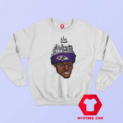 Lamar Jackson King Work Baltimore Ravens Sweatshirt