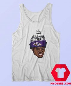 Lamar Jackson King Work Baltimore Ravens Tank Top