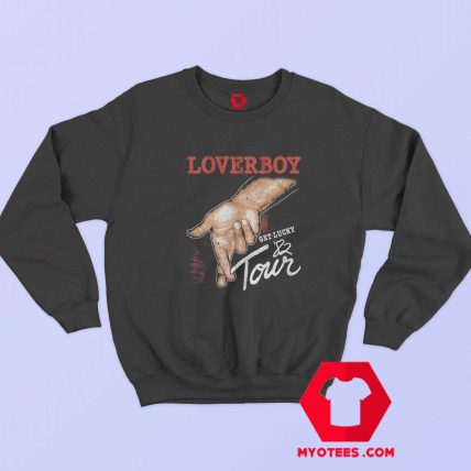 Loverboy Get Lucky Tour 1982 Album Sweatshirt