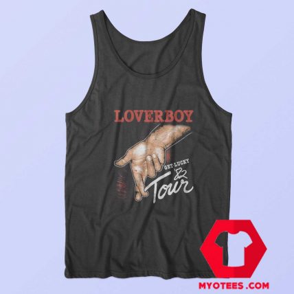 Loverboy Get Lucky Tour 1982 Album Tank Top