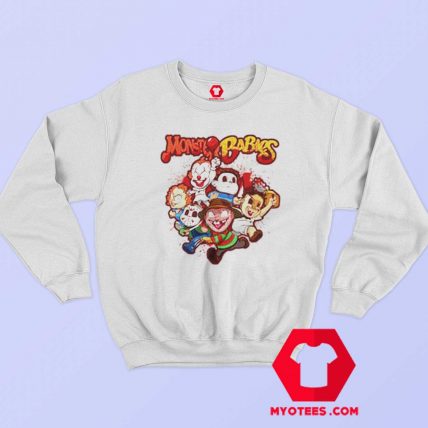 Monster Babies Horror Cartoon Halloween Sweatshirt