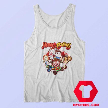 Monster Babies Horror Cartoon Halloween Tank Top