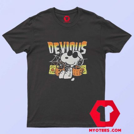 Peanuts Snoopy Devious Halloween Unisex T Shirt