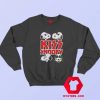 Peanuts Snoopy Kiss Rock Band 70s Sweatshirt