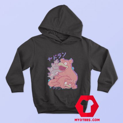 Pokemon Slowpoke and Slowbro Funny Hoodie