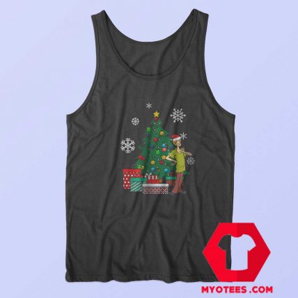 Shaggy Rogers Mystery Inc Happy Christmas Tank Top