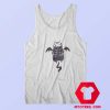 Skeleton Bat Cat Halloween Unisex Tank Top