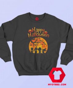 Snoopy And Charlie Happy Halloween Sweatshirt