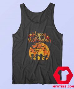 Snoopy And Charlie Happy Halloween Tank Top