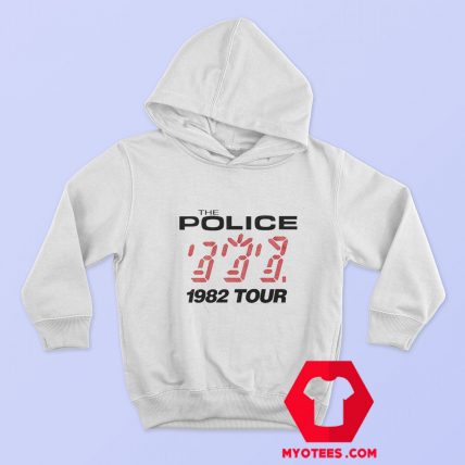 The Police 1982 Tour Vintage Hoodie