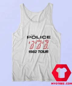 The Police 1982 Tour Vintage Unisex Tank Top