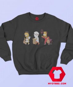 The Simpsons Halloween Costumes Sweatshirt