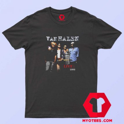 Van Hallen Live 1993 Wolrd Tour T Shirt