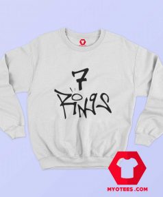 Vintage Ariana Grande 7 Rings Graphic Sweatshirt