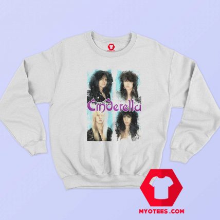 Vintage Cinderella Rock Music Sweatshirt