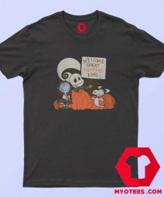 Welcome Great Pumpkin King Snoopy T Shirt