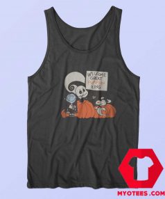 Welcome Great Pumpkin King Snoopy Tank Top